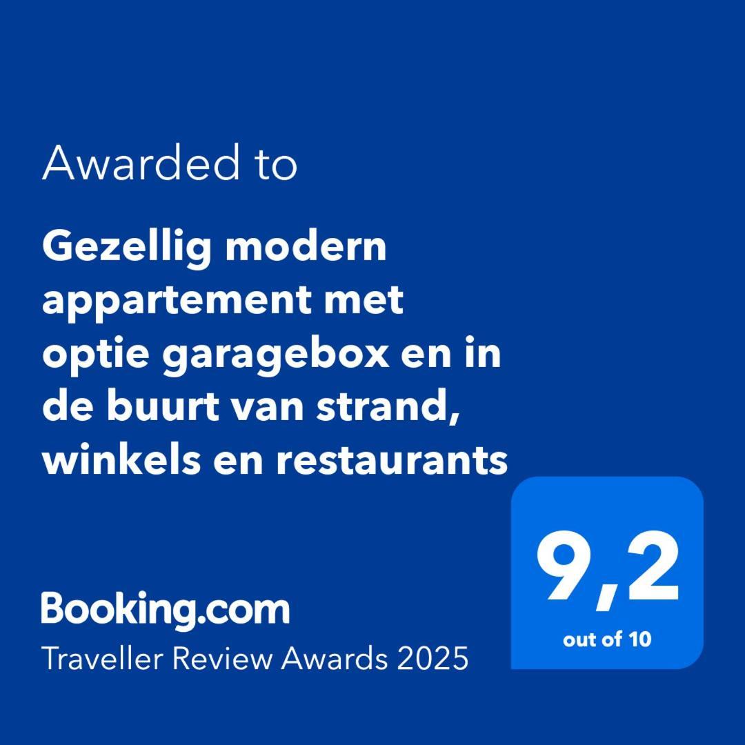 Gezellig Modern Appartement Met Optie Garagebox En In De Buurt Van Strand, Winkels En Restaurants Ostende Kültér fotó